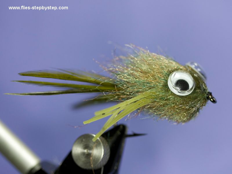 Frog fly pattern - How to tie fly, Fly tying Step by Step Patterns ...